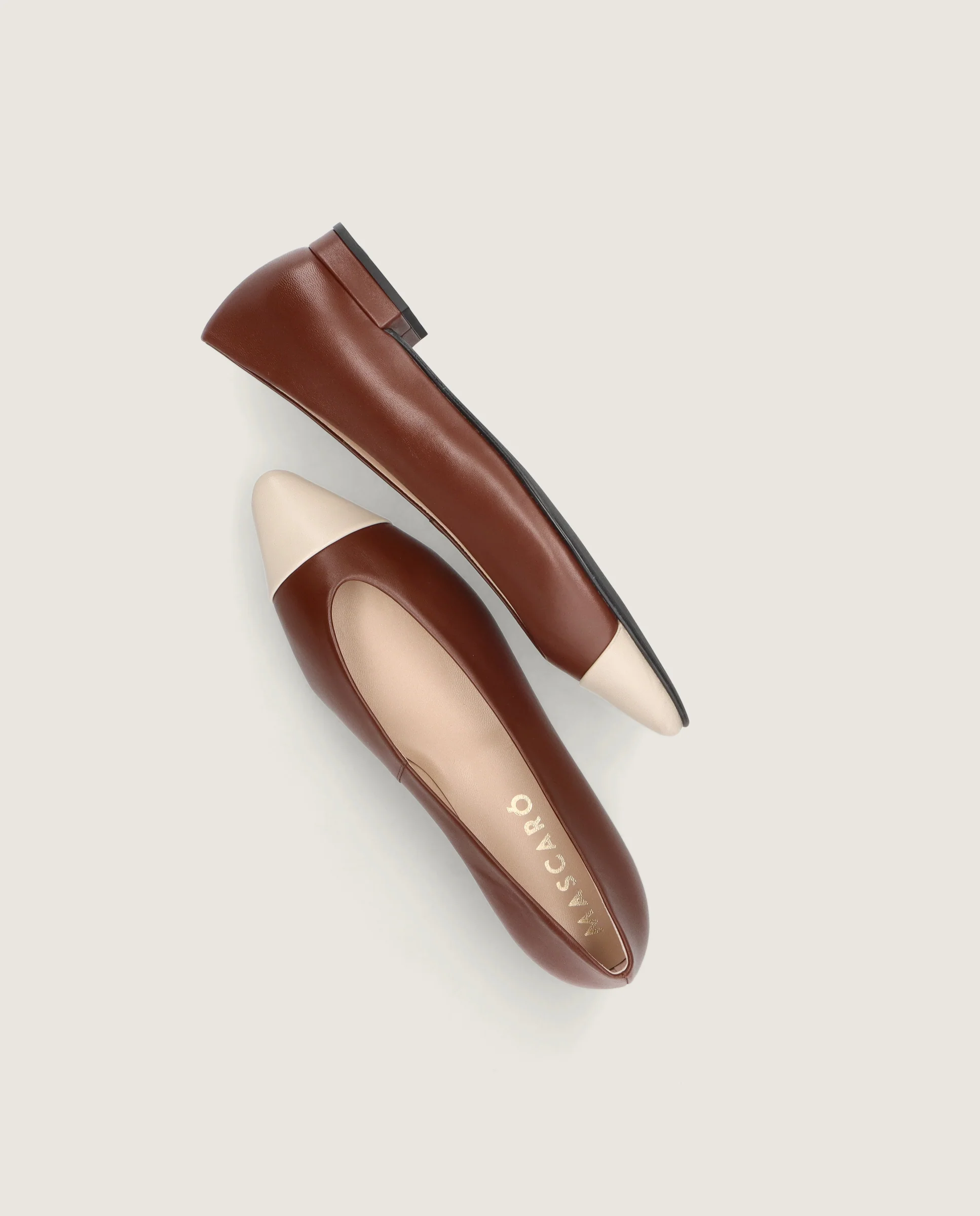 Bailarinas Elise Marrones Piel - Image 5