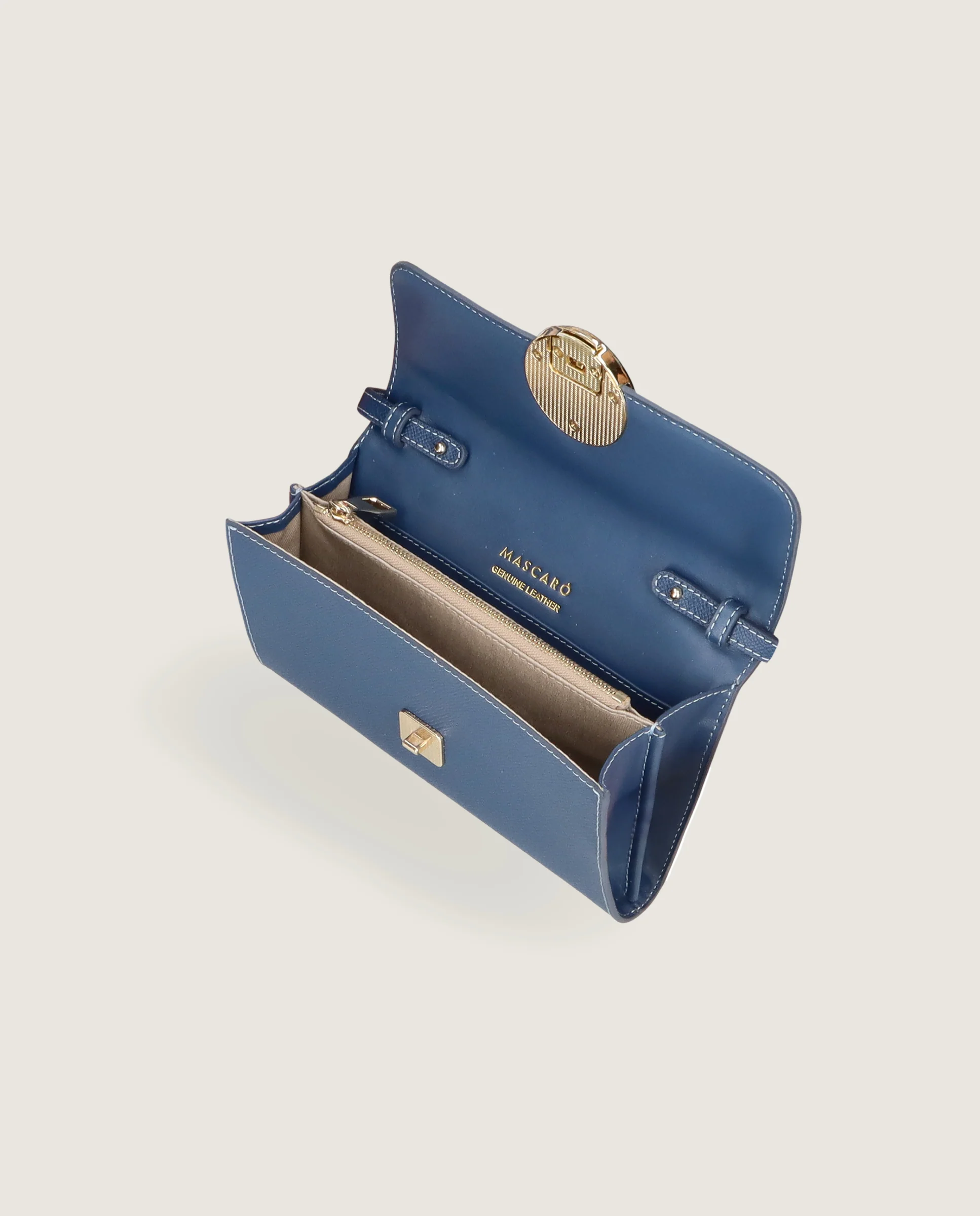 Bolsos Bags Azules Piel - Image 5