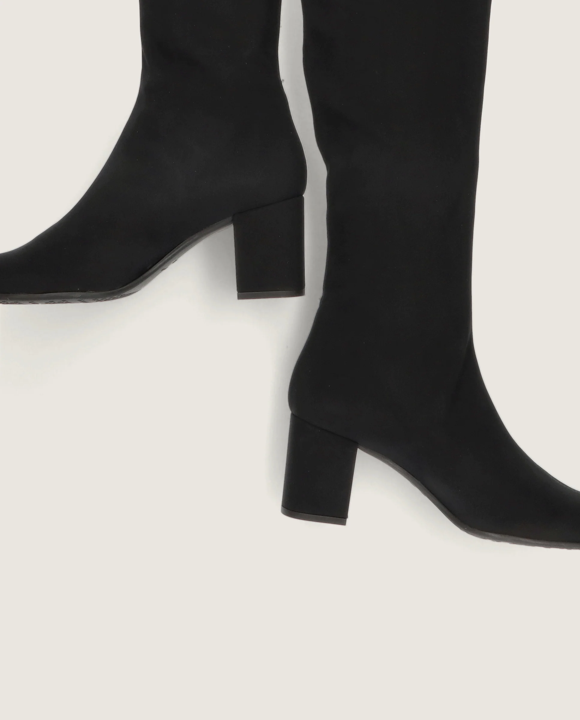 Botas Bologna Negros Tejidos - Image 4