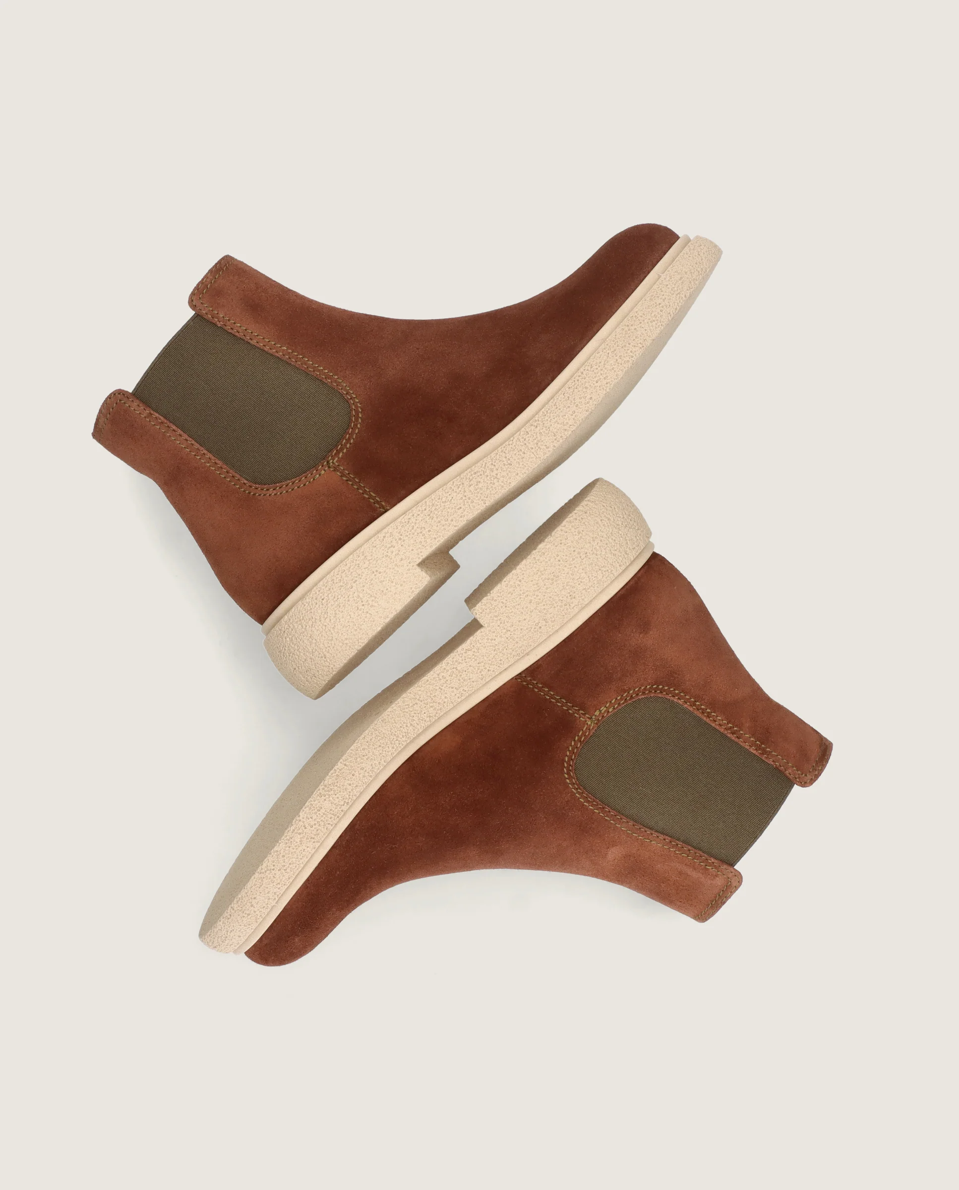 Botines Alice Marrones Ante - Image 4