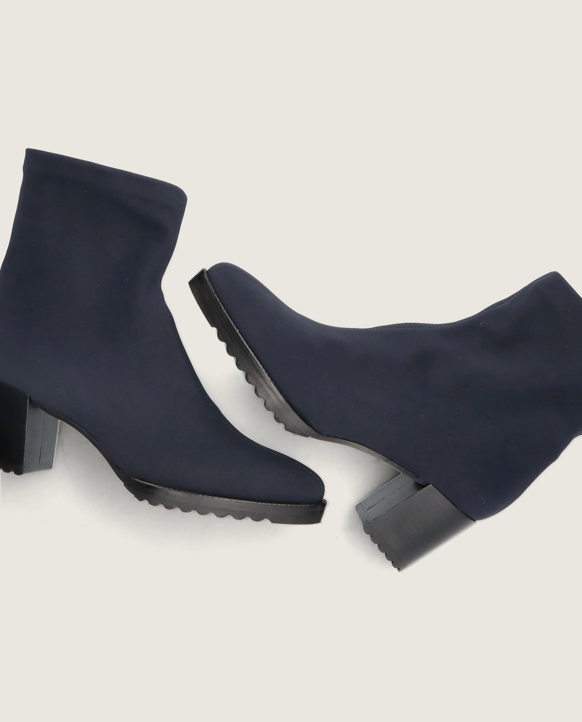 Botines Cindy Azules Tejidos - Image 4