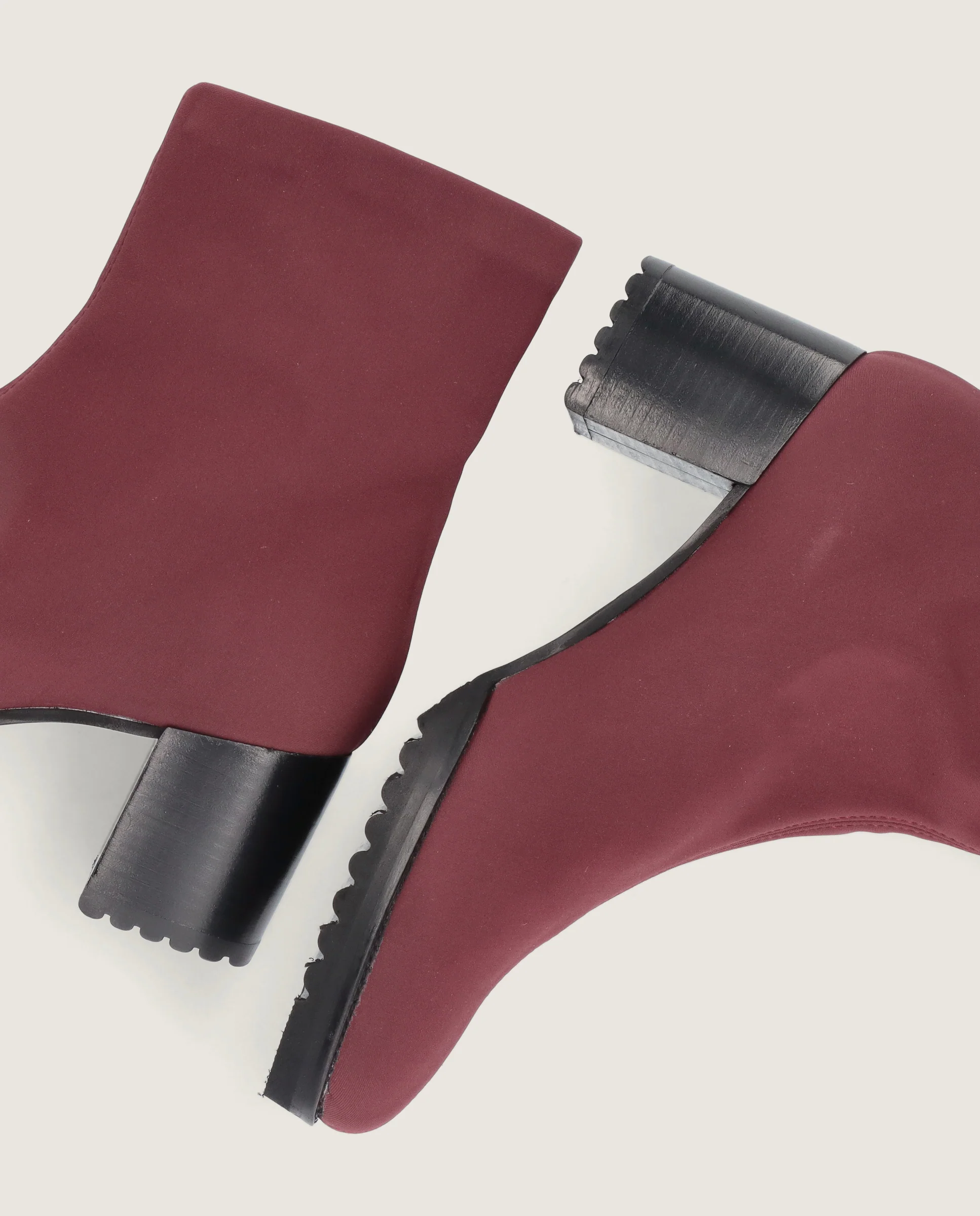 Botines Cindy Rojos Tejidos - Image 4