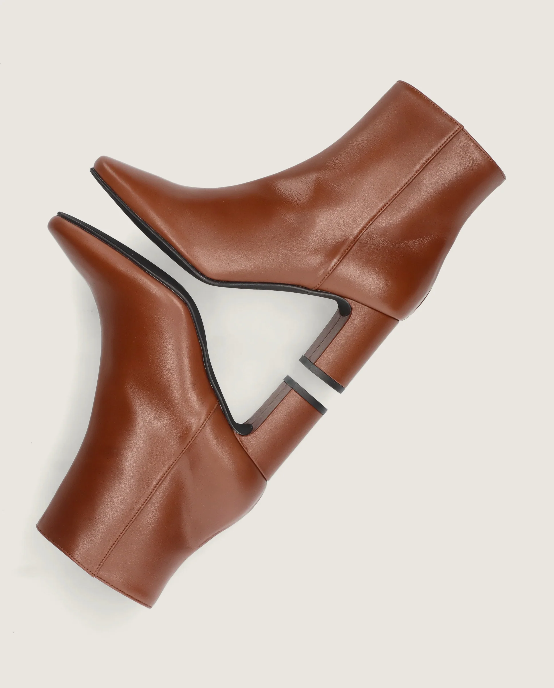 Botines Freja Marrones Piel - Image 4