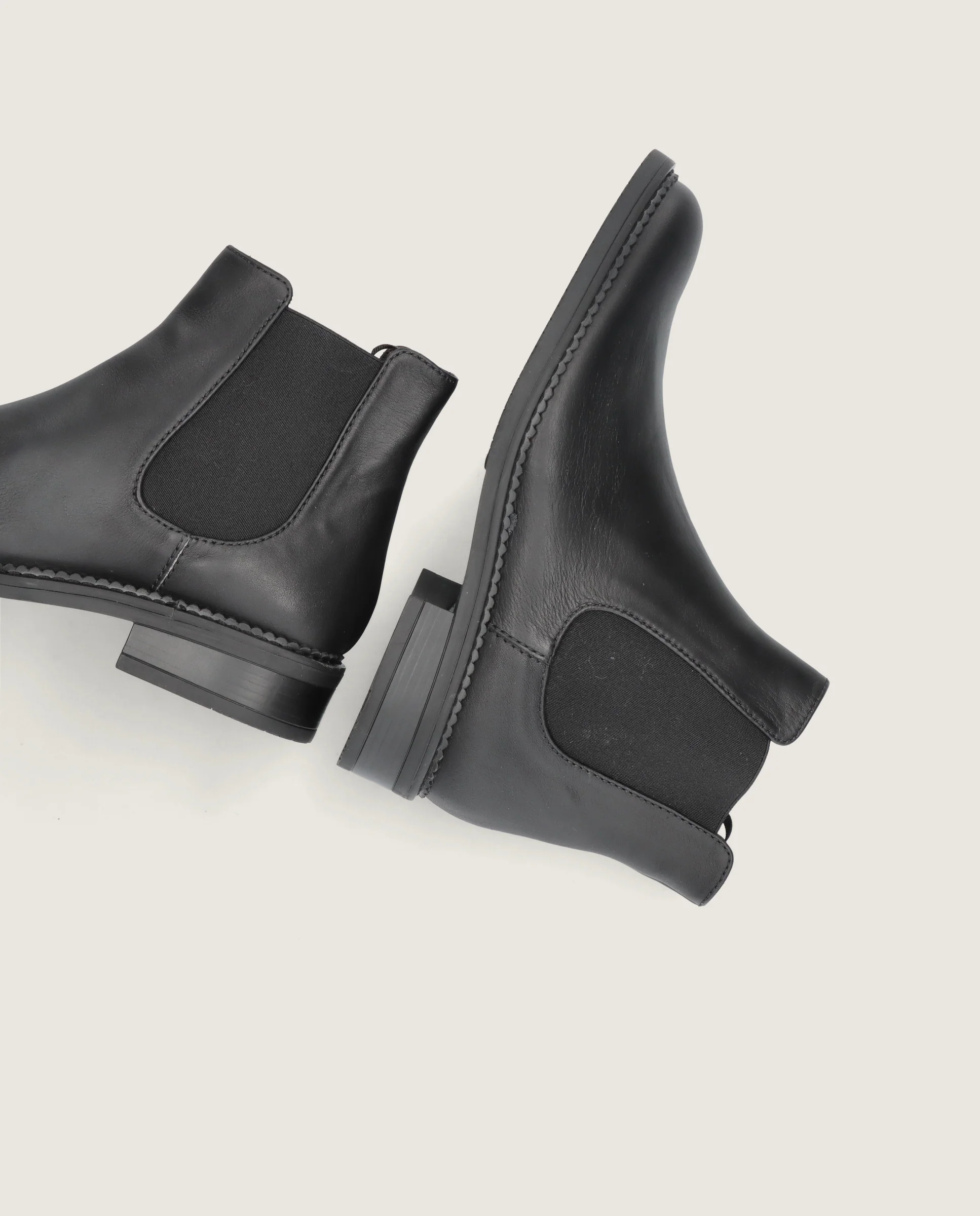 Botines Napoli Negros Piel - Image 4