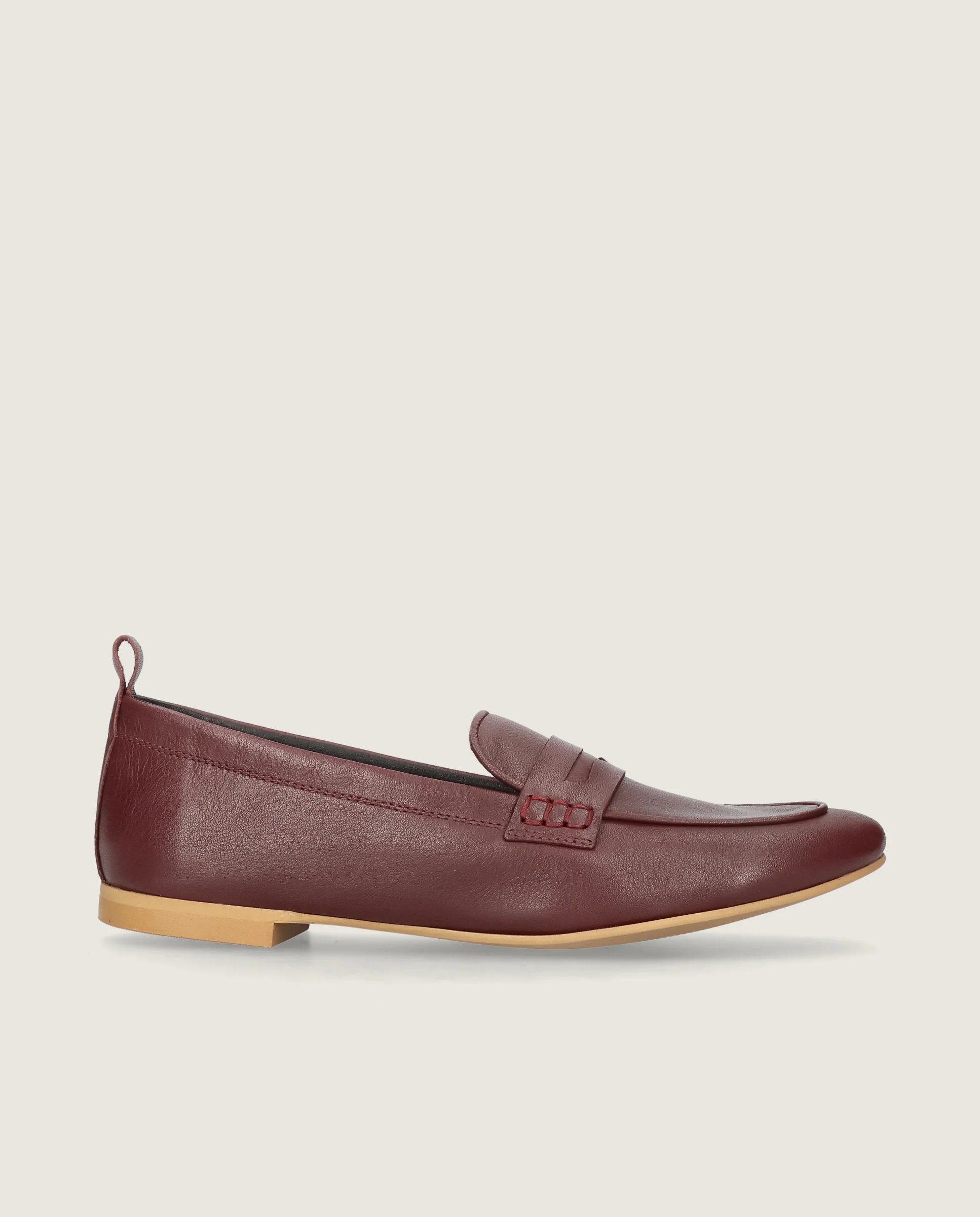Loafers Aisha Rojos Piel - Image 3