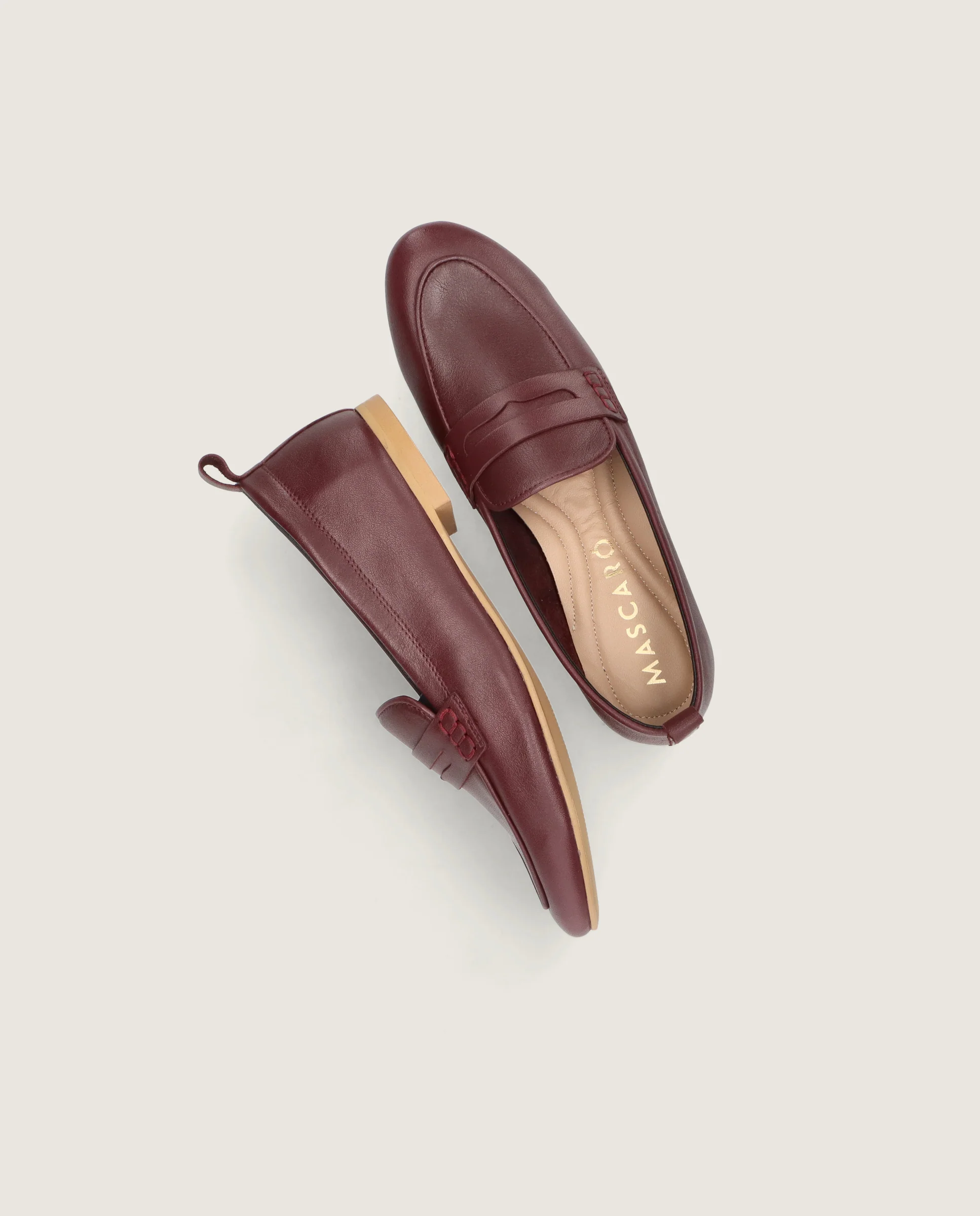 Loafers Aisha Rojos Piel - Image 5