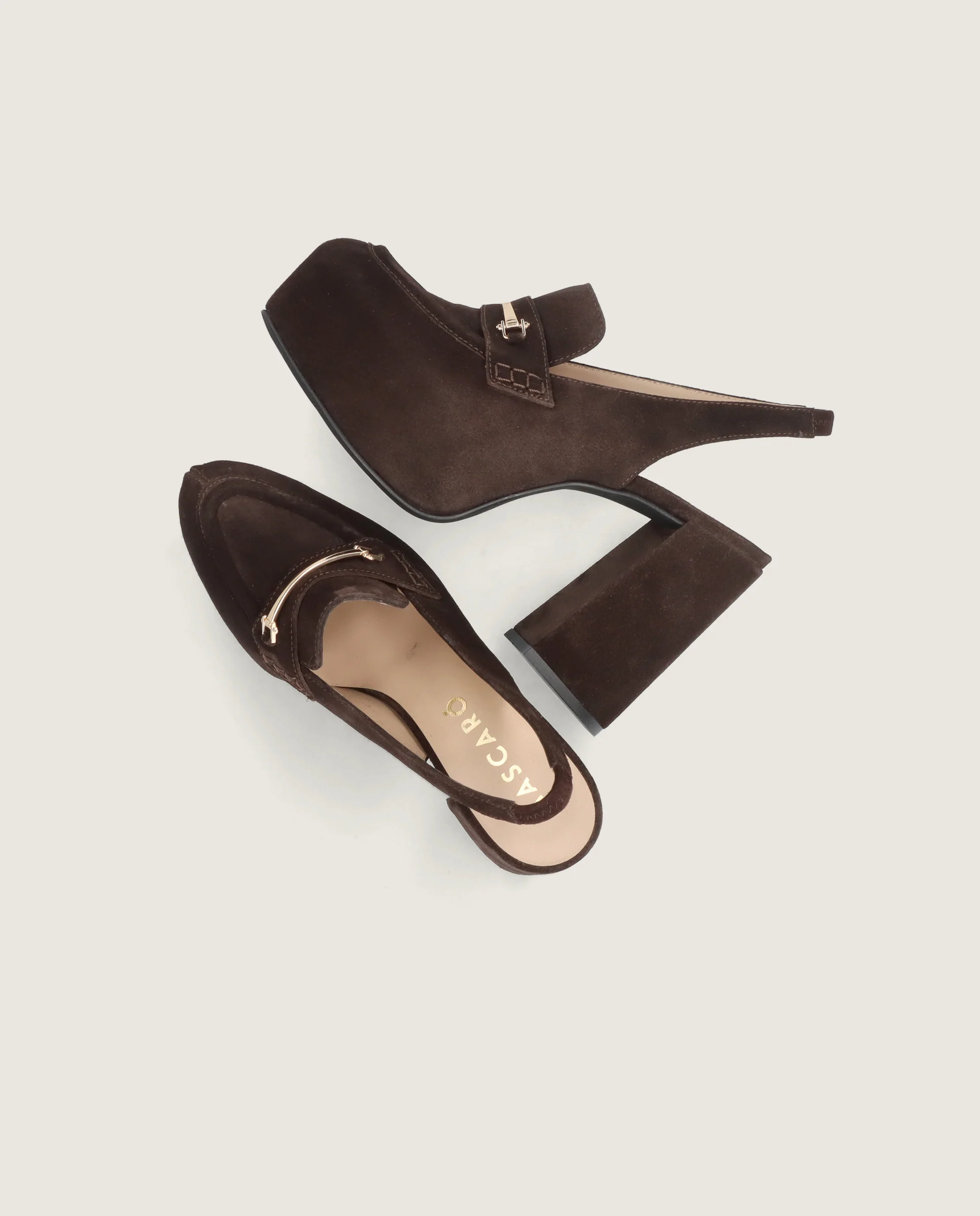 Loafers Anna Marrones Piel - Image 4