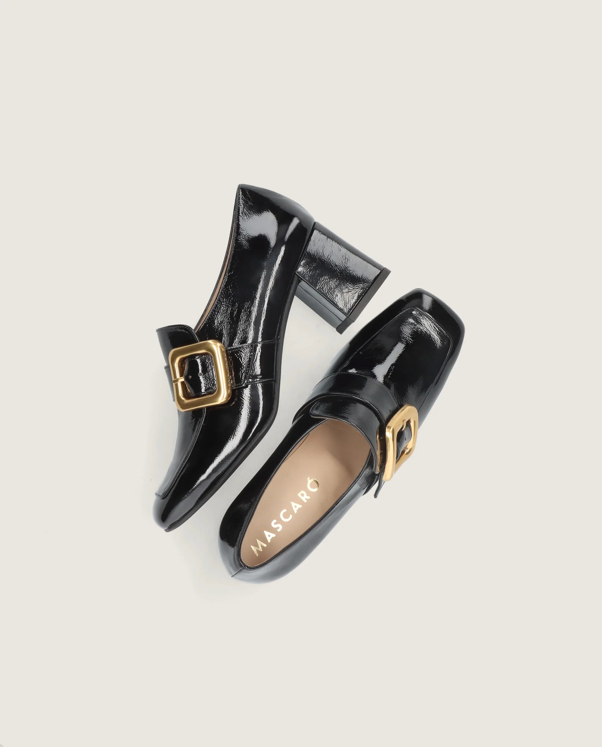 Loafers Anuk Negros Charol - Image 4