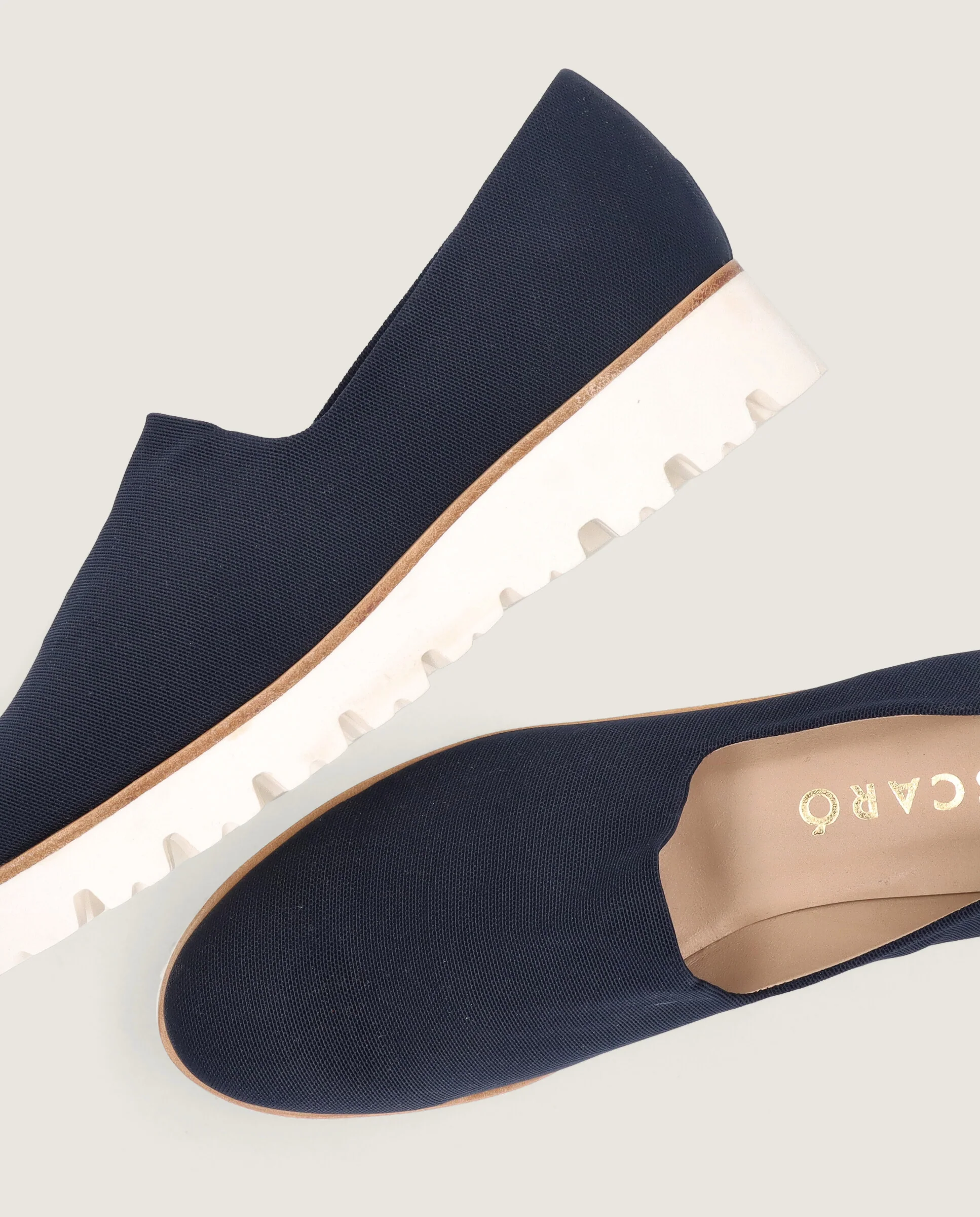 Loafers Charlize Azules Tejidos - Image 4