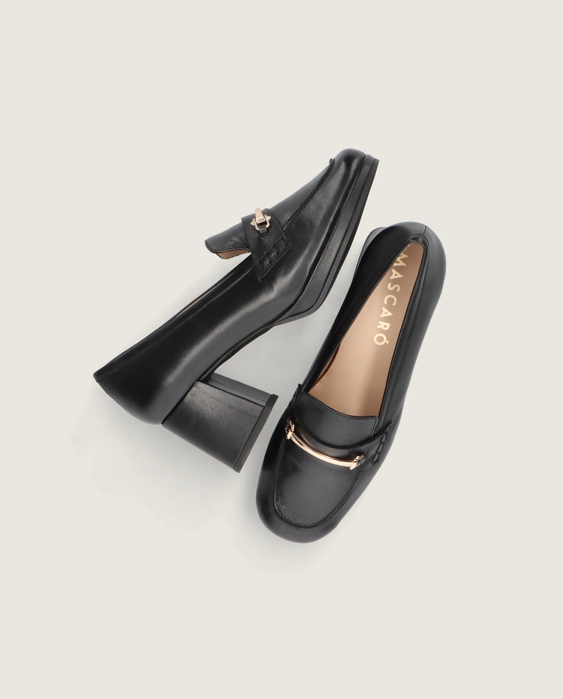Loafers Gillian Negros Piel - Image 4