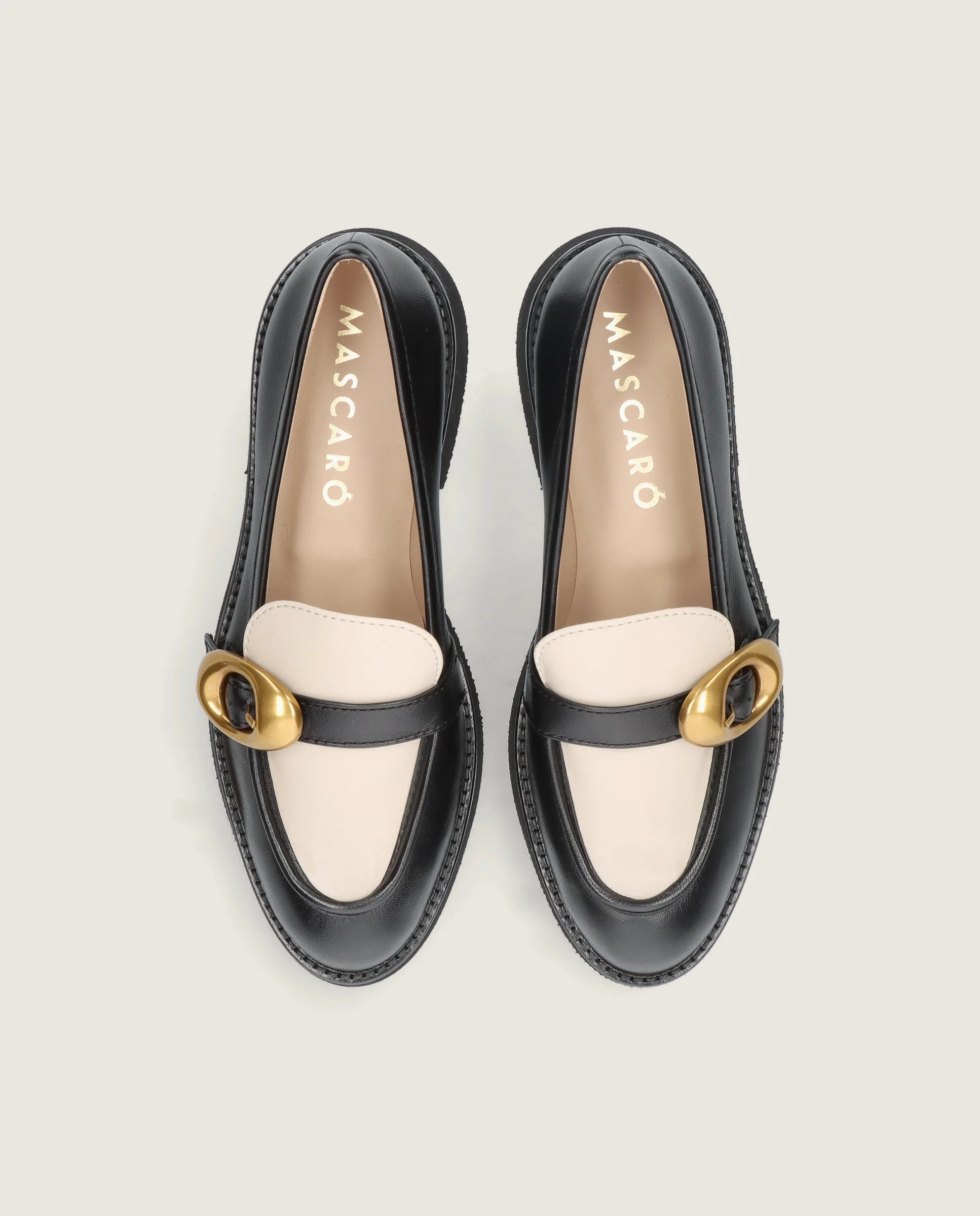 Loafers Terry Negros Piel - Image 3