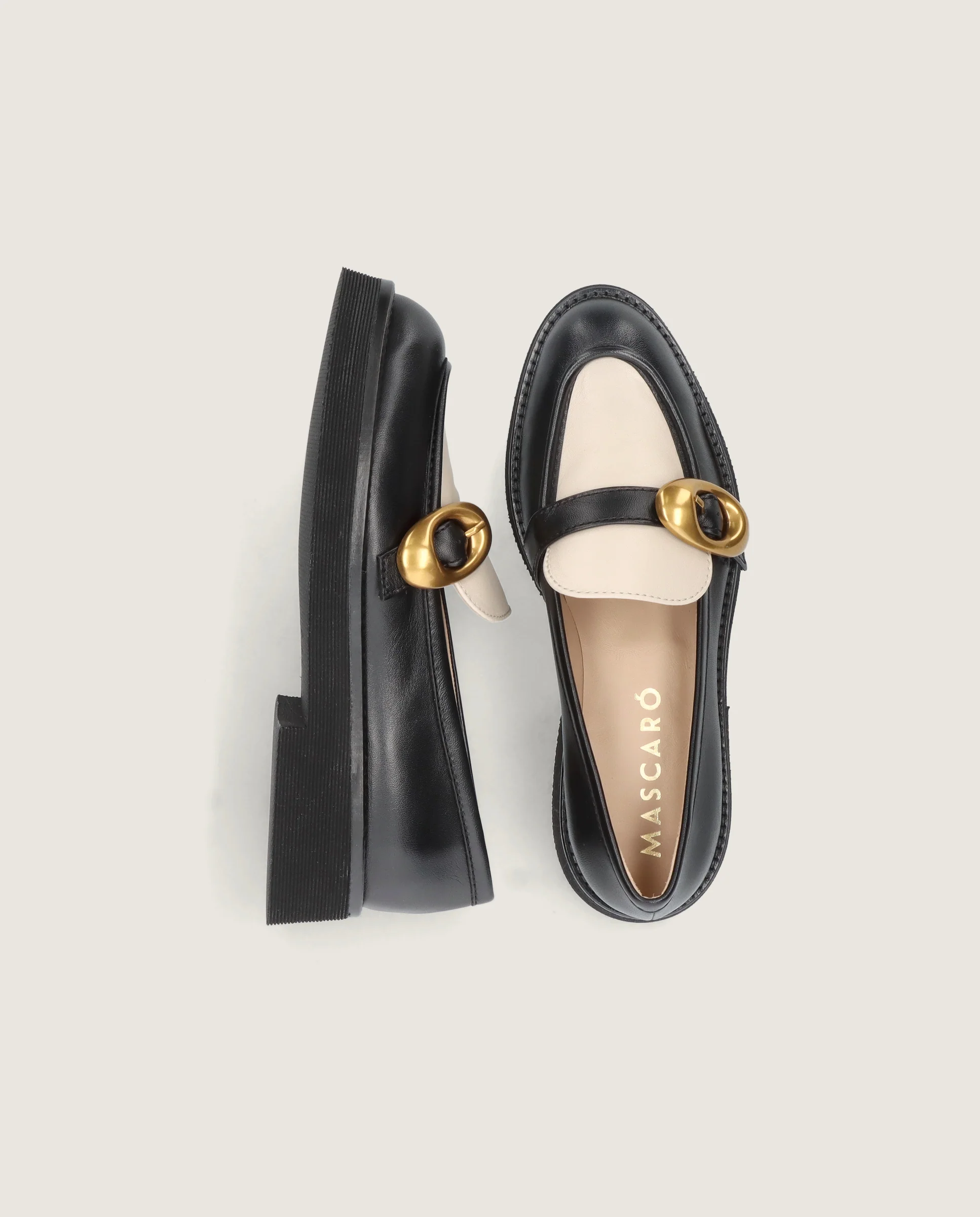 Loafers Terry Negros Piel - Image 4