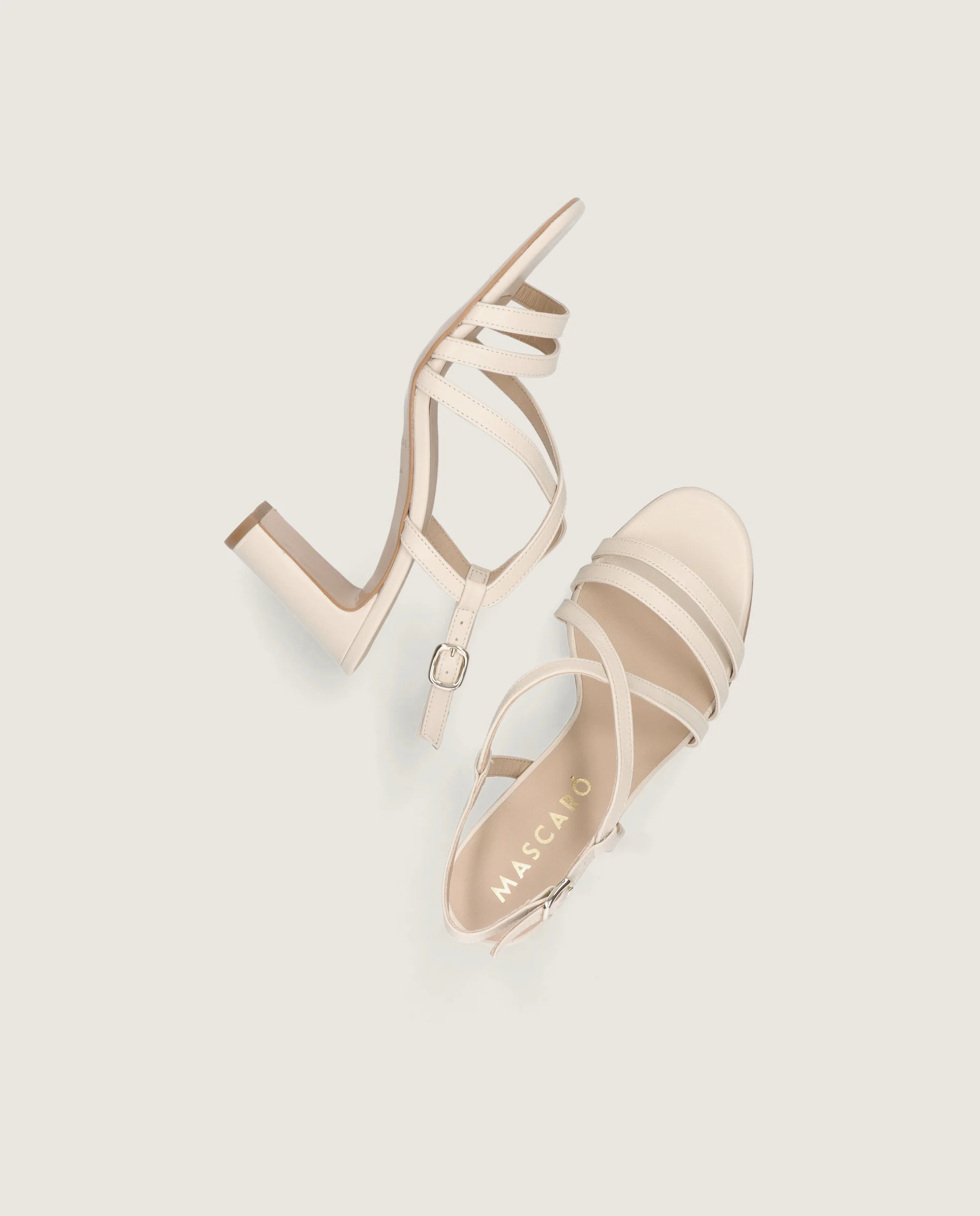 Sandalias Maria Blancos Piel - Image 4