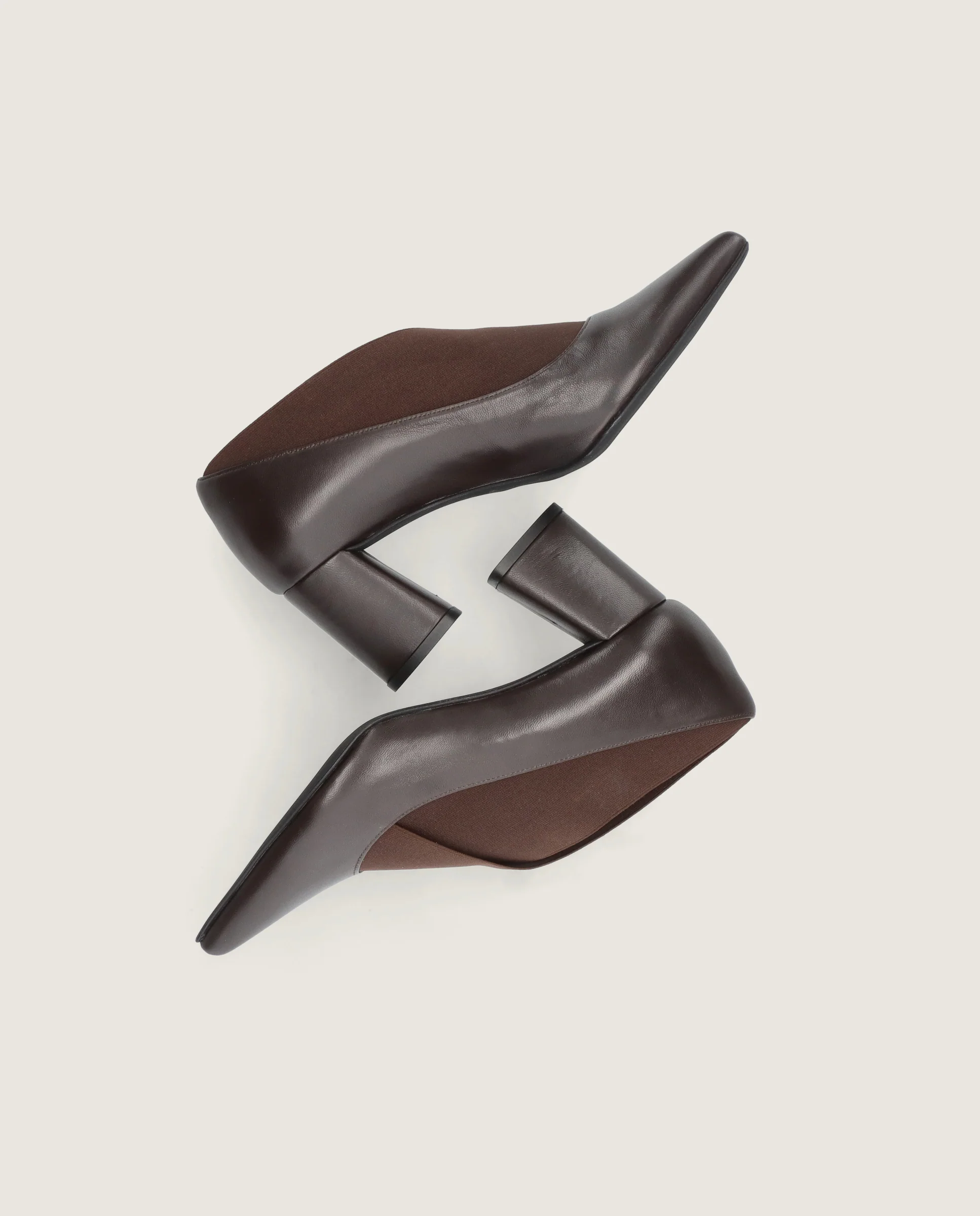 Zapatos Abotinados Phoebe Marrones Piel - Image 4